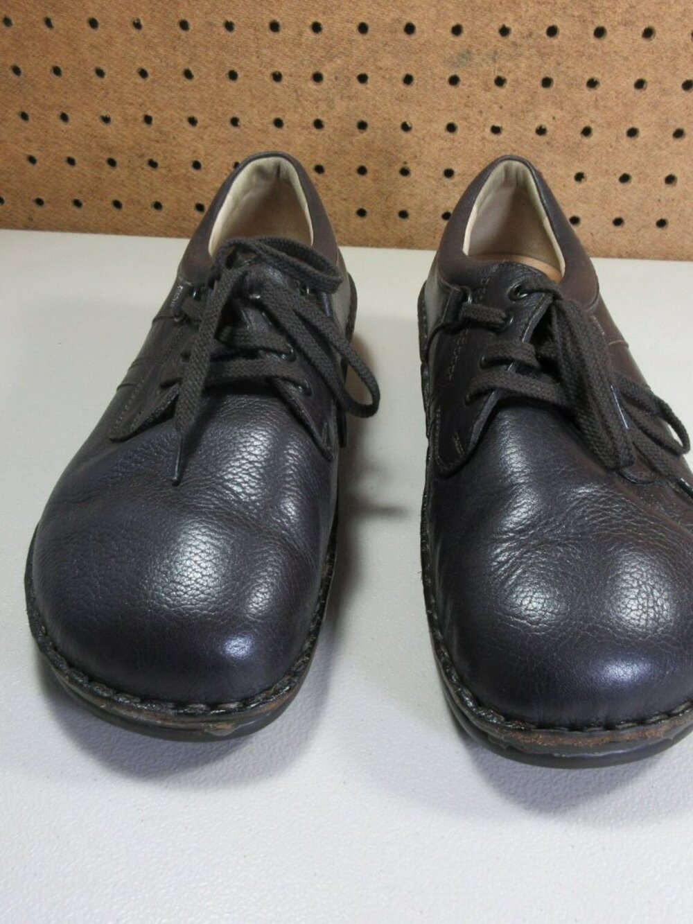 Finn Comfort womens solid brown Vaasa wedge oxfords 8.5 39 D EUC - Picture 3 of 6